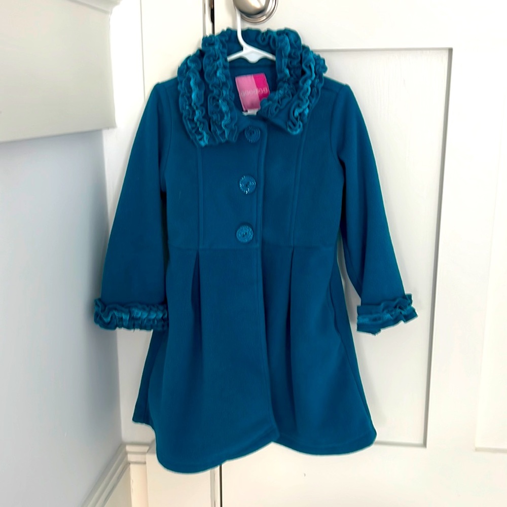 Adorable formal girls jacket made of fleece size 4